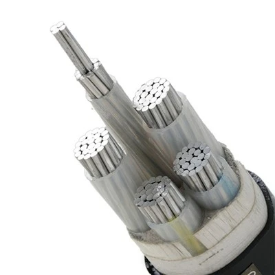 YJLV 0.6/1kv 4c XLPE izolyatsiyalangan PVX qobiq kabeli